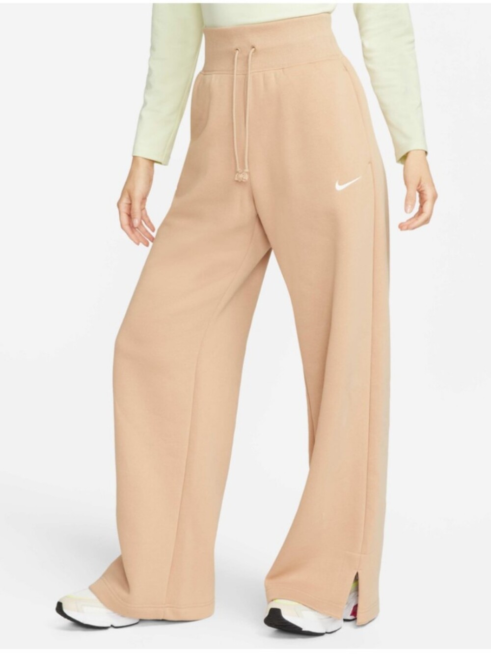 Nike Phoenix FleeceWomen's High-Waisted Wide-Leg Tracksuit Bottoms